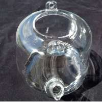 Customized heat resistant quartz glass teapot set