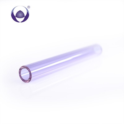 Spot direct sale custom high temperature resistant colored borosilicate glass tube