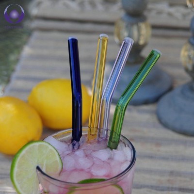 China Waimaotong Supplier Wholesale reusable glass straws borosilicate and straight