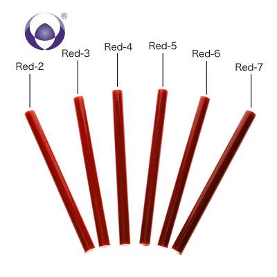 Factory Direct Sales small heater solid fiber colored borosilicate glass rod diameter 2mm