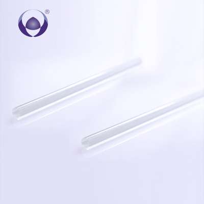 Good quality porcelain white colored glass fiber borosilicate glass rod 3mm